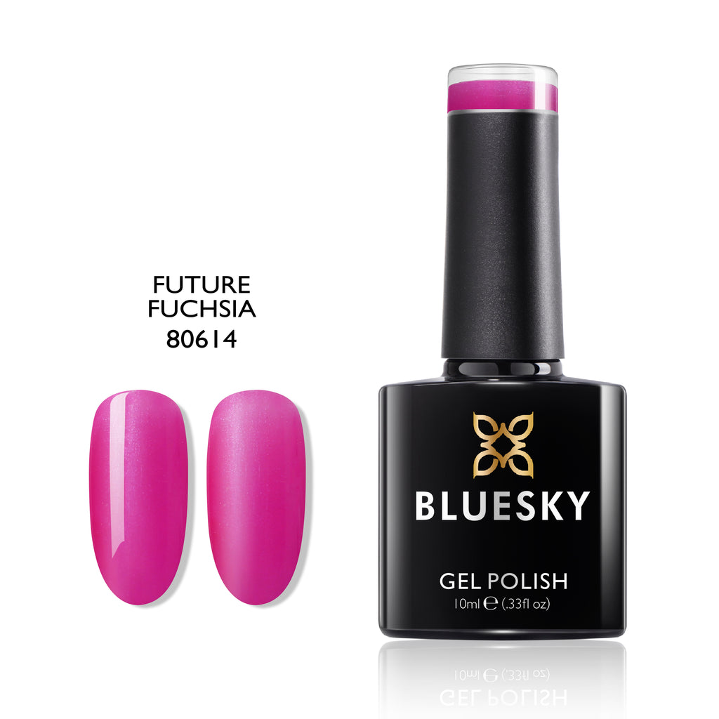 Future Fuchsia | Pearly Shimmer Color | 10ml Gel Polish - BLUESKY
