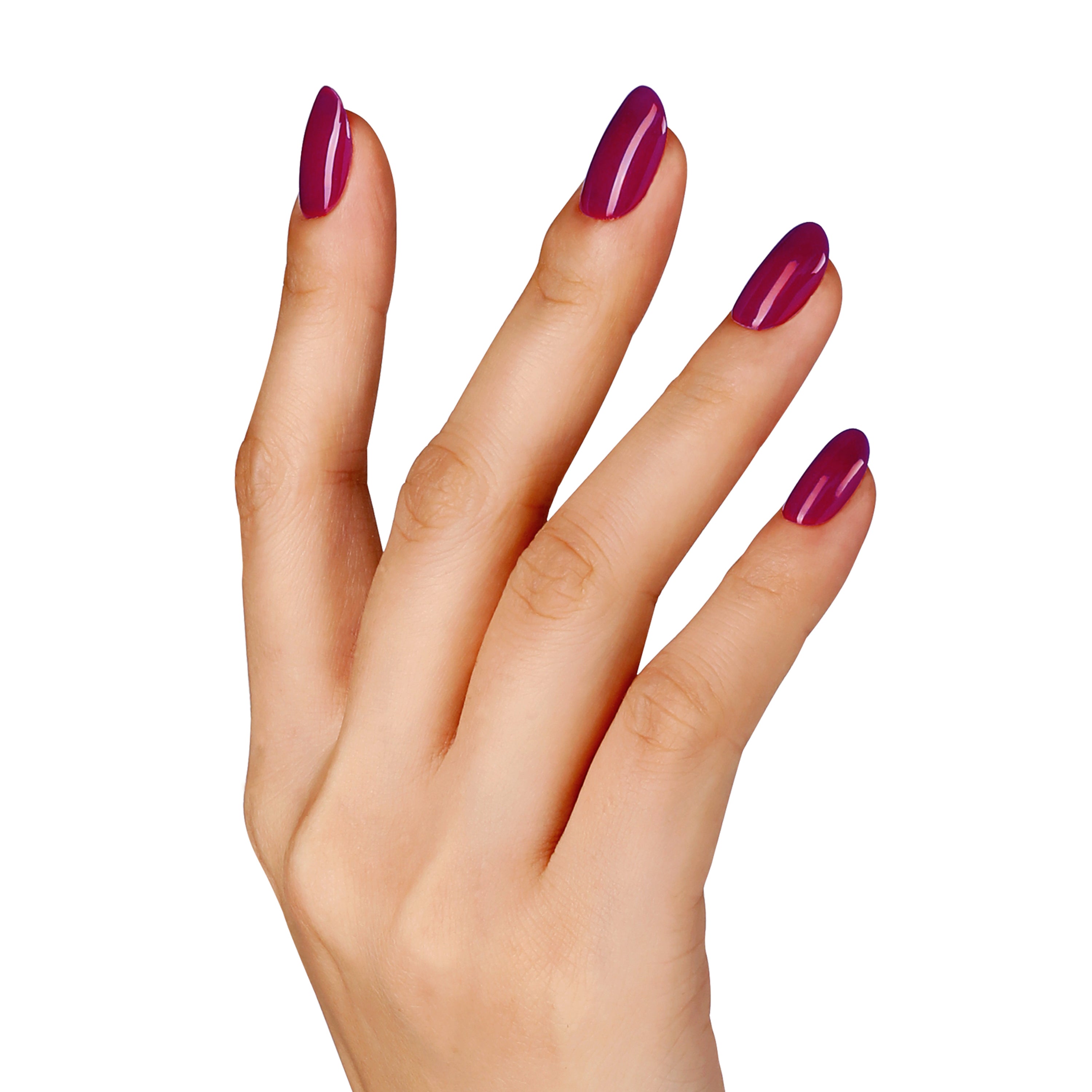 Dark Pink | Classy Glitter Purple Color | 10ml Gel Polish - BLUESKY