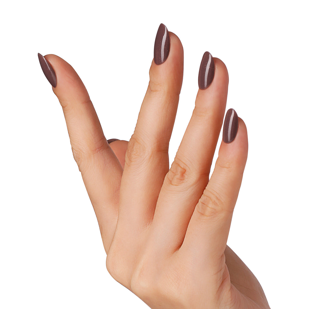 Mocca Shimmer | Classy Glitter Powder Color | 10ml Gel Polish - BLUESKY