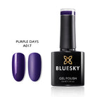 Purple Days | Pearly Powder Color | 10ml Gel Polish - BLUESKY