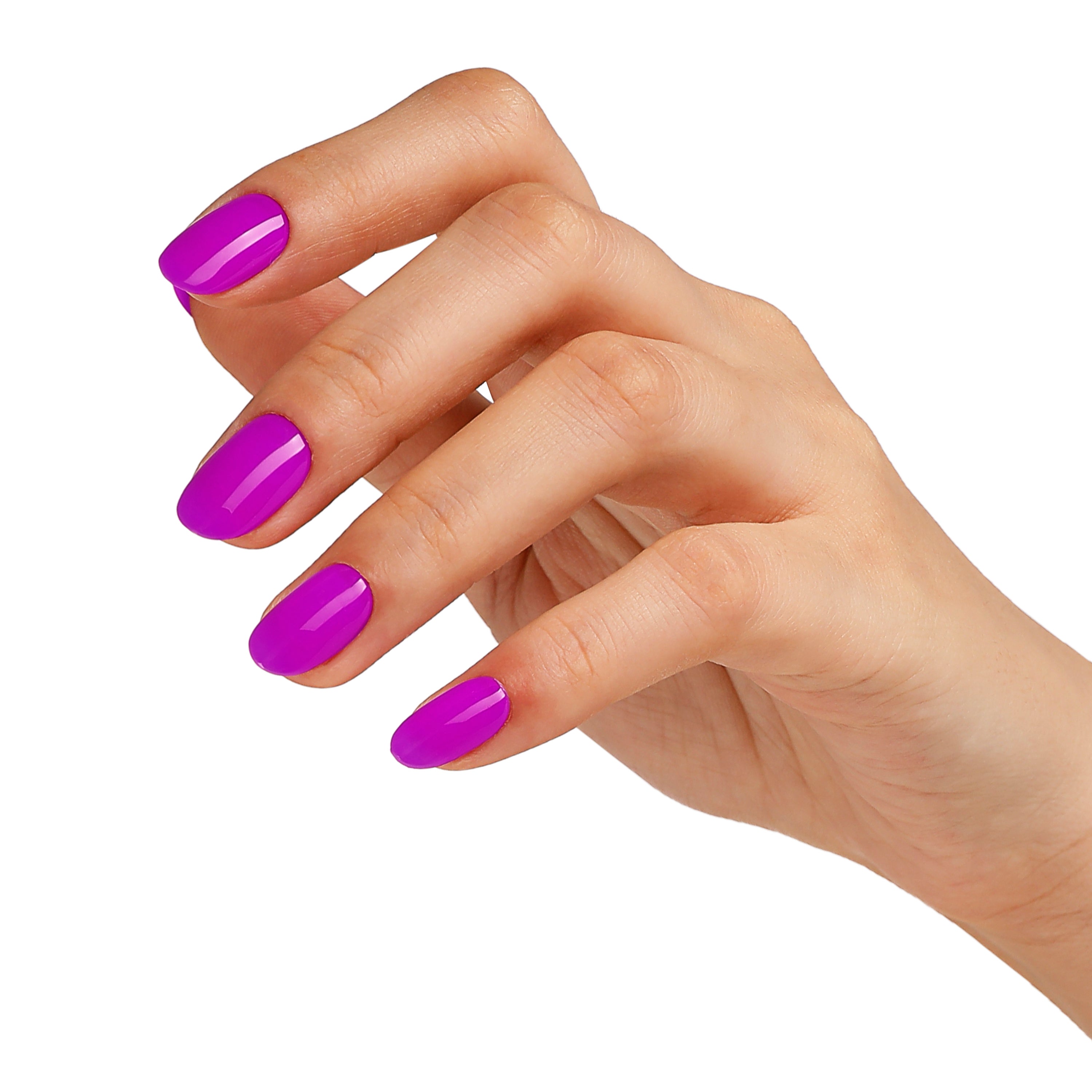 Pinky Purple | Light See Through Purple Color | 10ml Gel Polish - BLUESKY