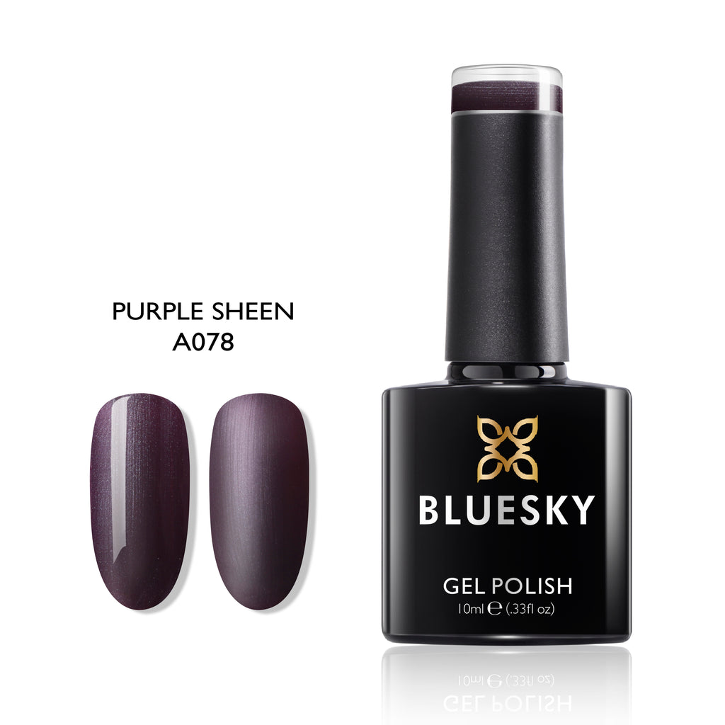 Purple Sheen | Pearly Shimmer Color | 10ml Gel Polish - BLUESKY