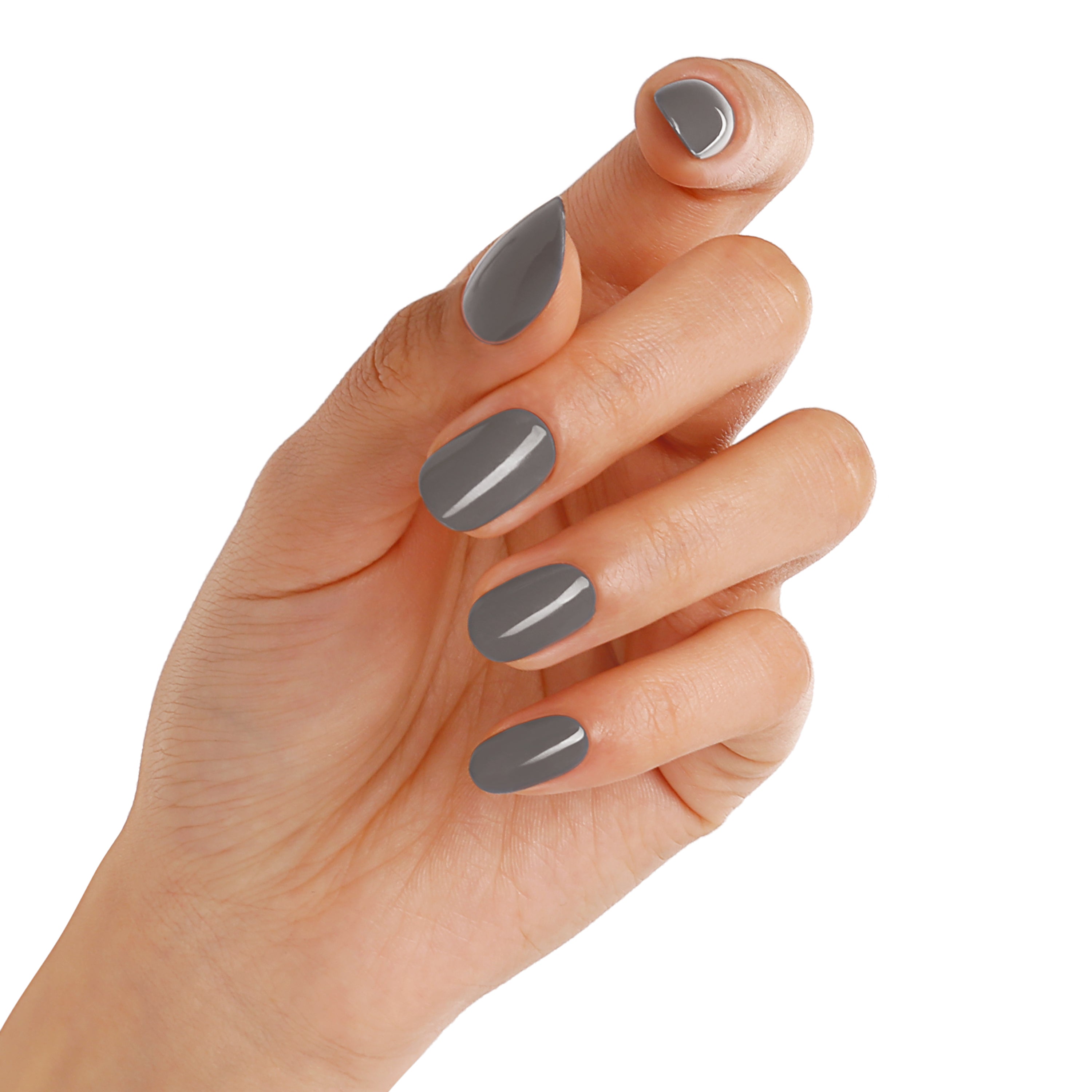 Dark Grey | Full Cover Black&White Color | 10ml Gel Polish - BLUESKY