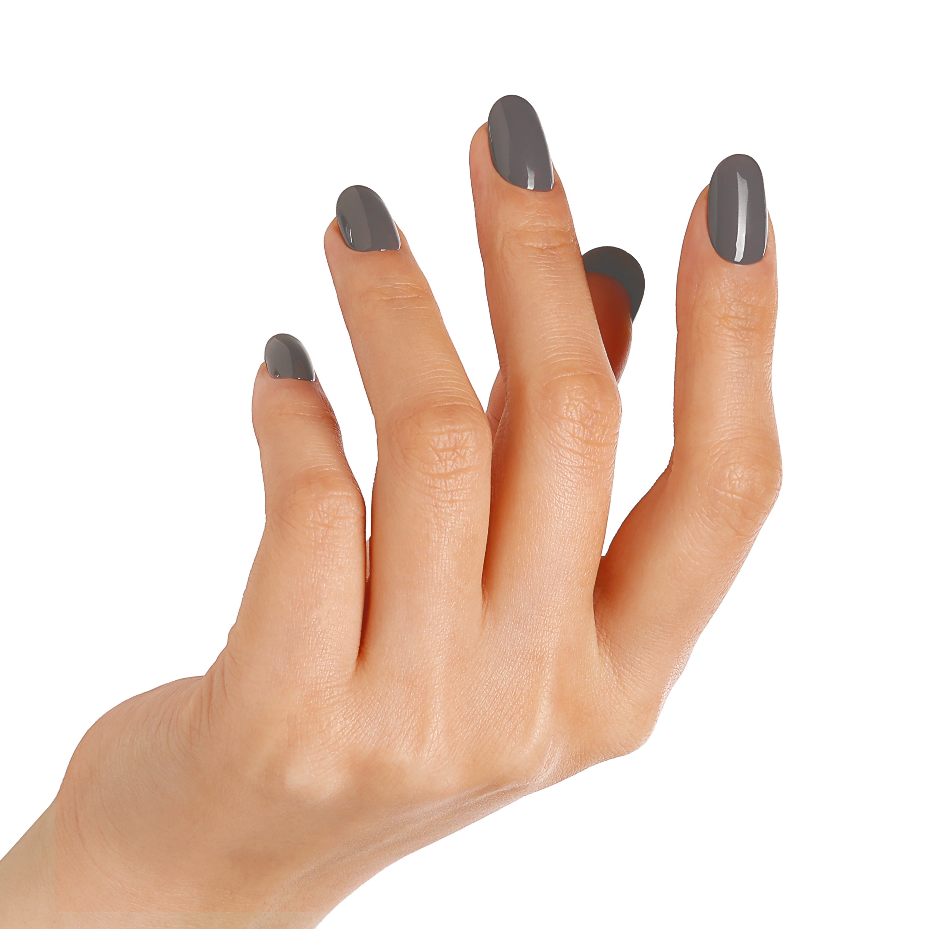 Dark Grey | Full Cover Black&White Color | 10ml Gel Polish - BLUESKY