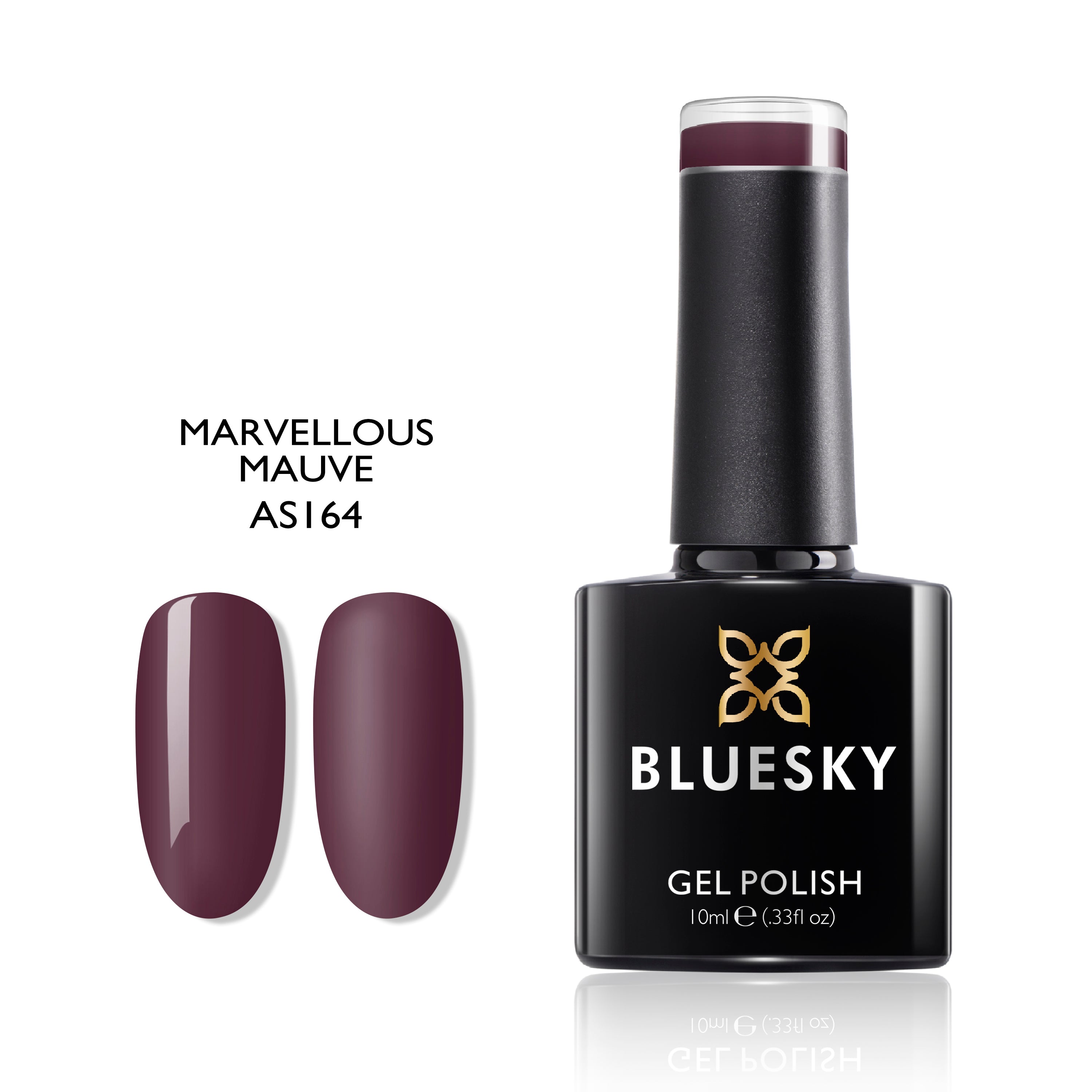 Marvellous Mauve | Full Cover Purple Color | 10ml Gel Polish - BLUESKY