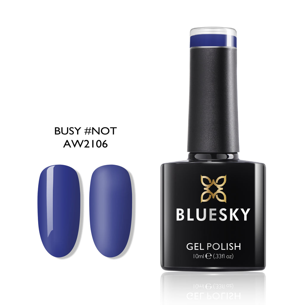 Busy #Not | Blue Color | 10ml Gel Polish - BLUESKY