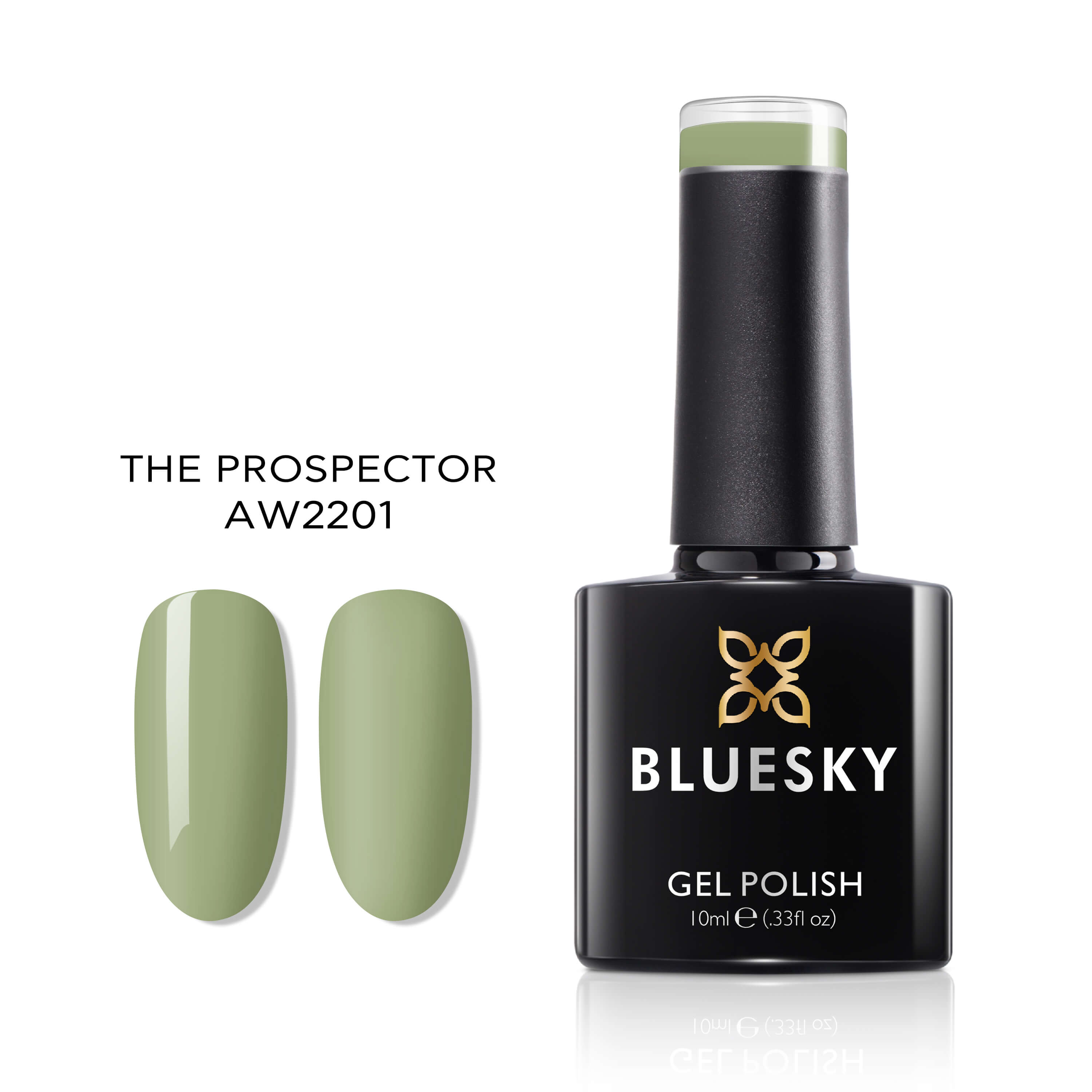 Fall 2022 | The Prospector | Green Color | 10ml Gel Polish - BLUESKY