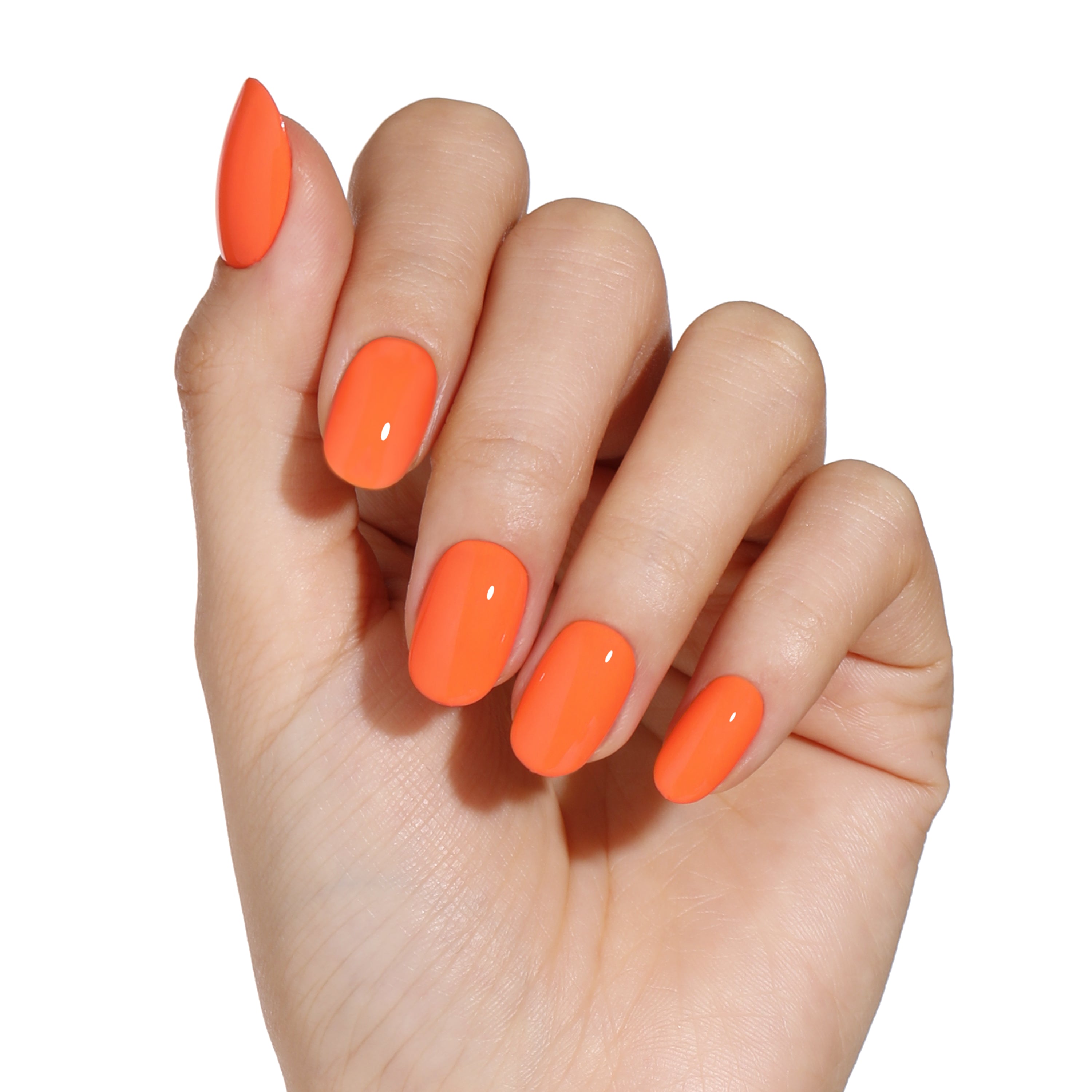 Fall 2022 | Spangled Look | Orange Color |10ml Gel Polish - BLUESKY