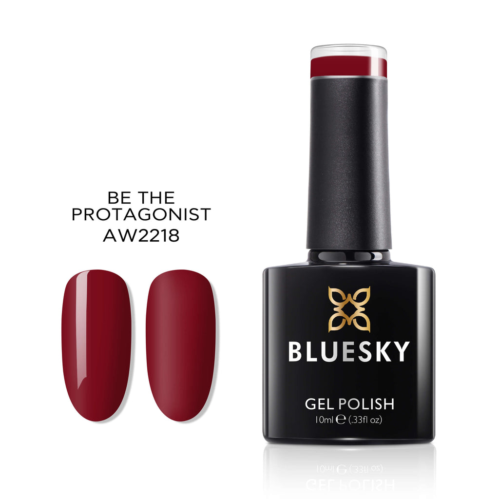 Winter 2022 | Be The Protagonist | Red Color | 10ml Gel Polish - BLUESKY