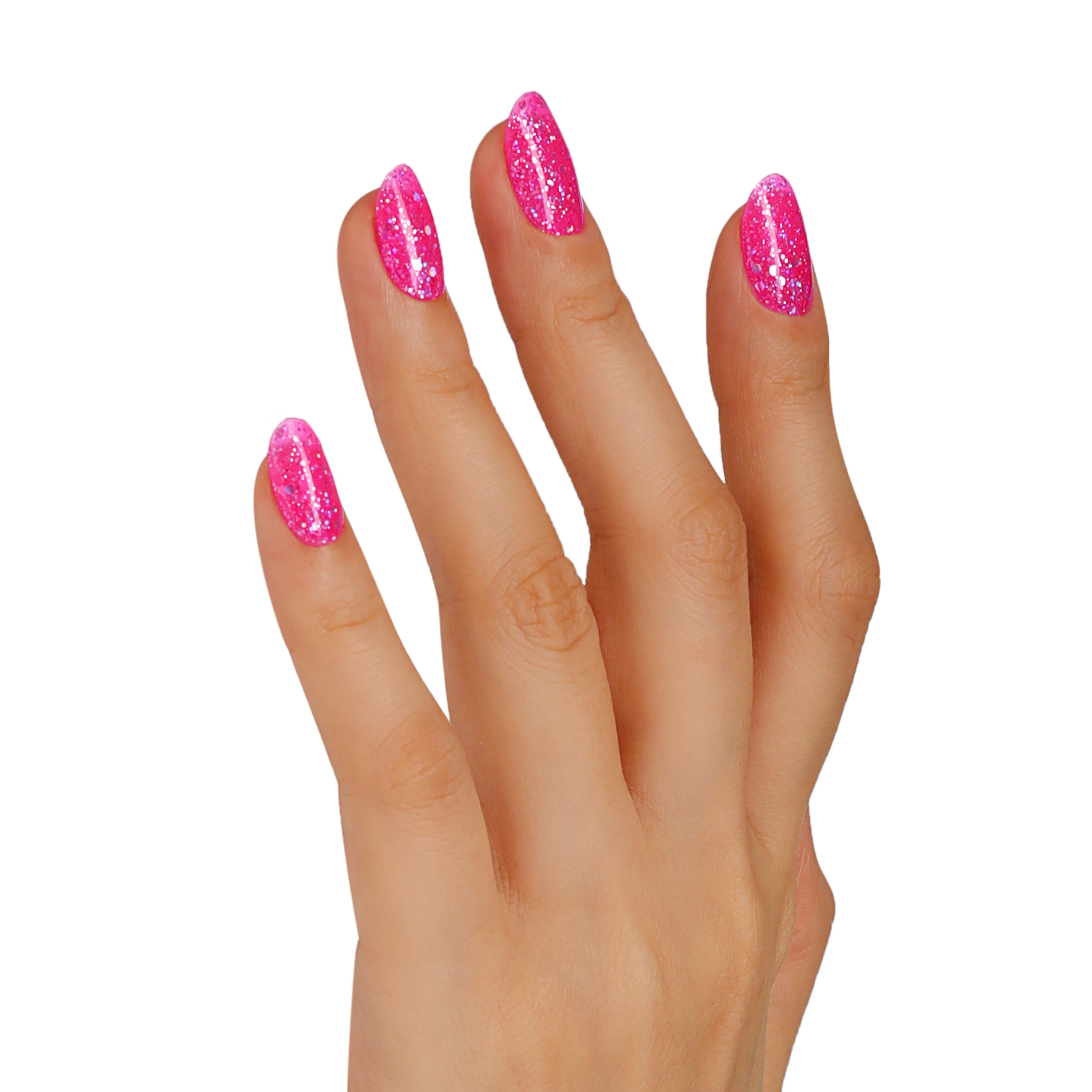 Barbie Pink | Super Glitter Confetti Color | 10ml Gel Polish - BLUESKY