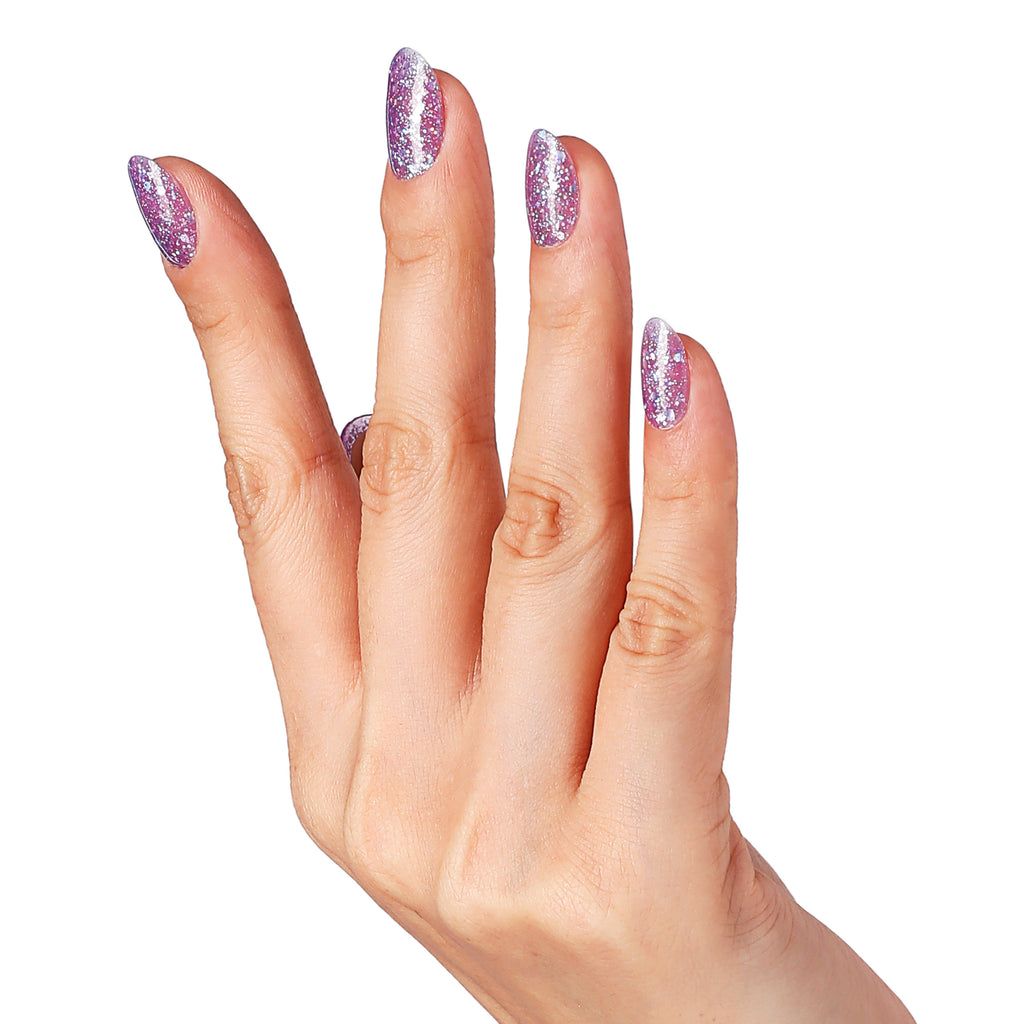 Purple Dream | Super Glitter Confetti Color | 10ml Gel Polish - BLUESKY