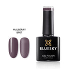 Mulberry | Full Cover Purple Color | 10ml Gel Polish - BLUESKY