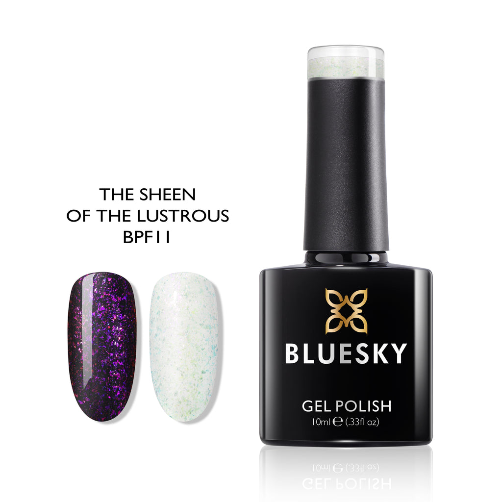 The Sheen Of The Lustrous | Super Glitter Color | 10ml Gel Polish - BLUESKY