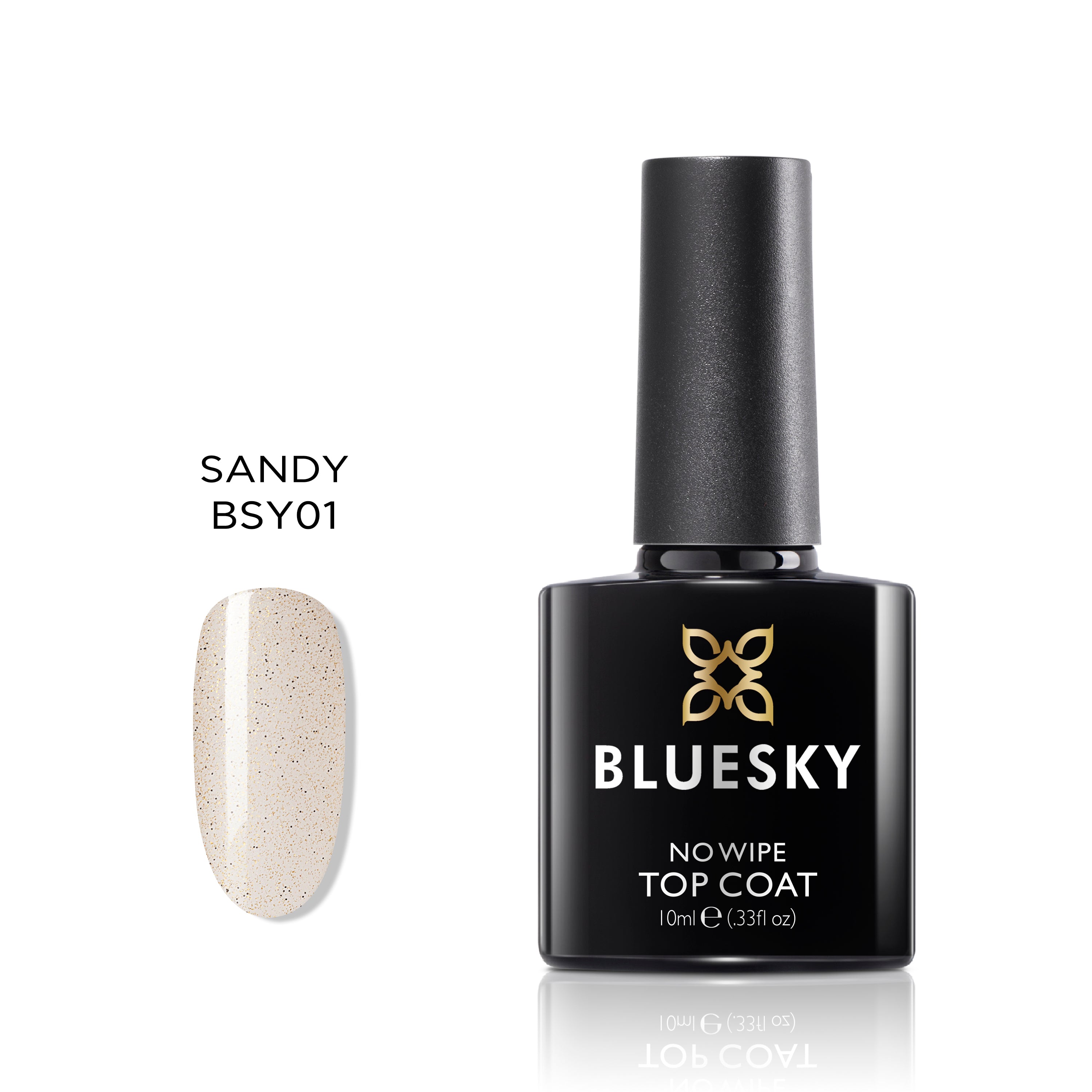 Sandy No Wipe Top Coat - BLUESKY