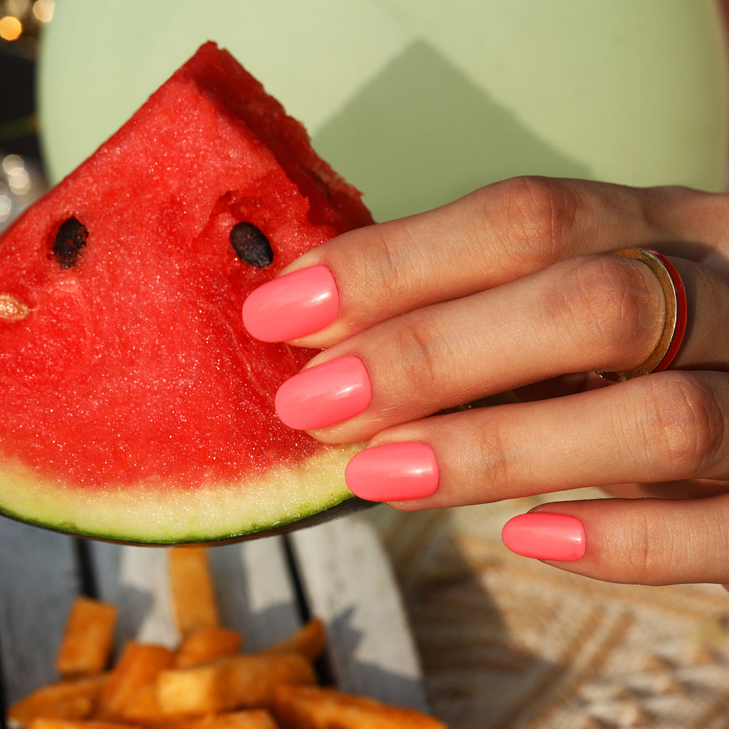 Neon Collection | Peach Blossom Color | 10ml Gel Polish - BLUESKY