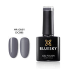 Mr Grey | Full Cover Black&White Color | 10ml Gel Polish - BLUESKY