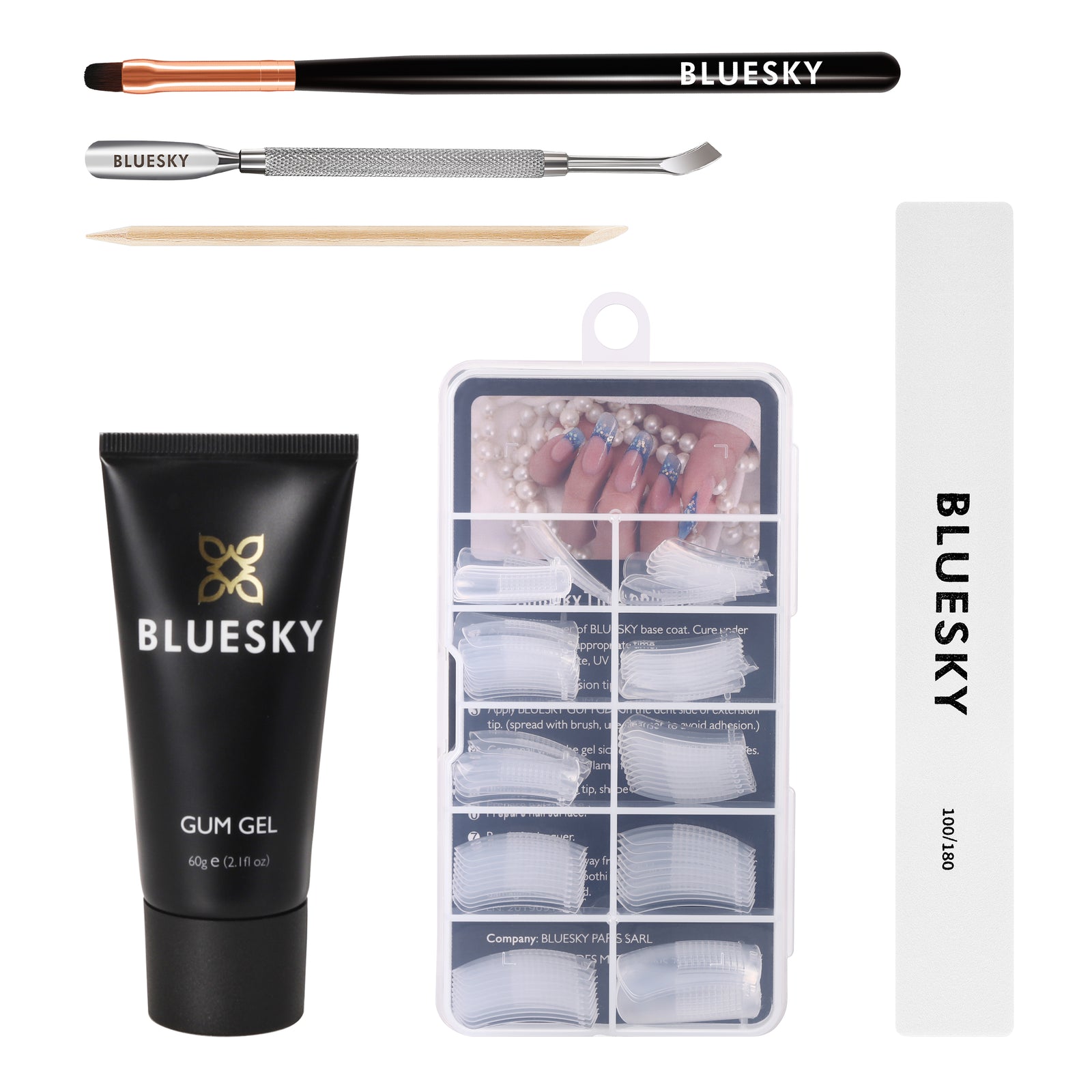 Kits Gum Gel Nail Extension Kit 60g BLUESKY