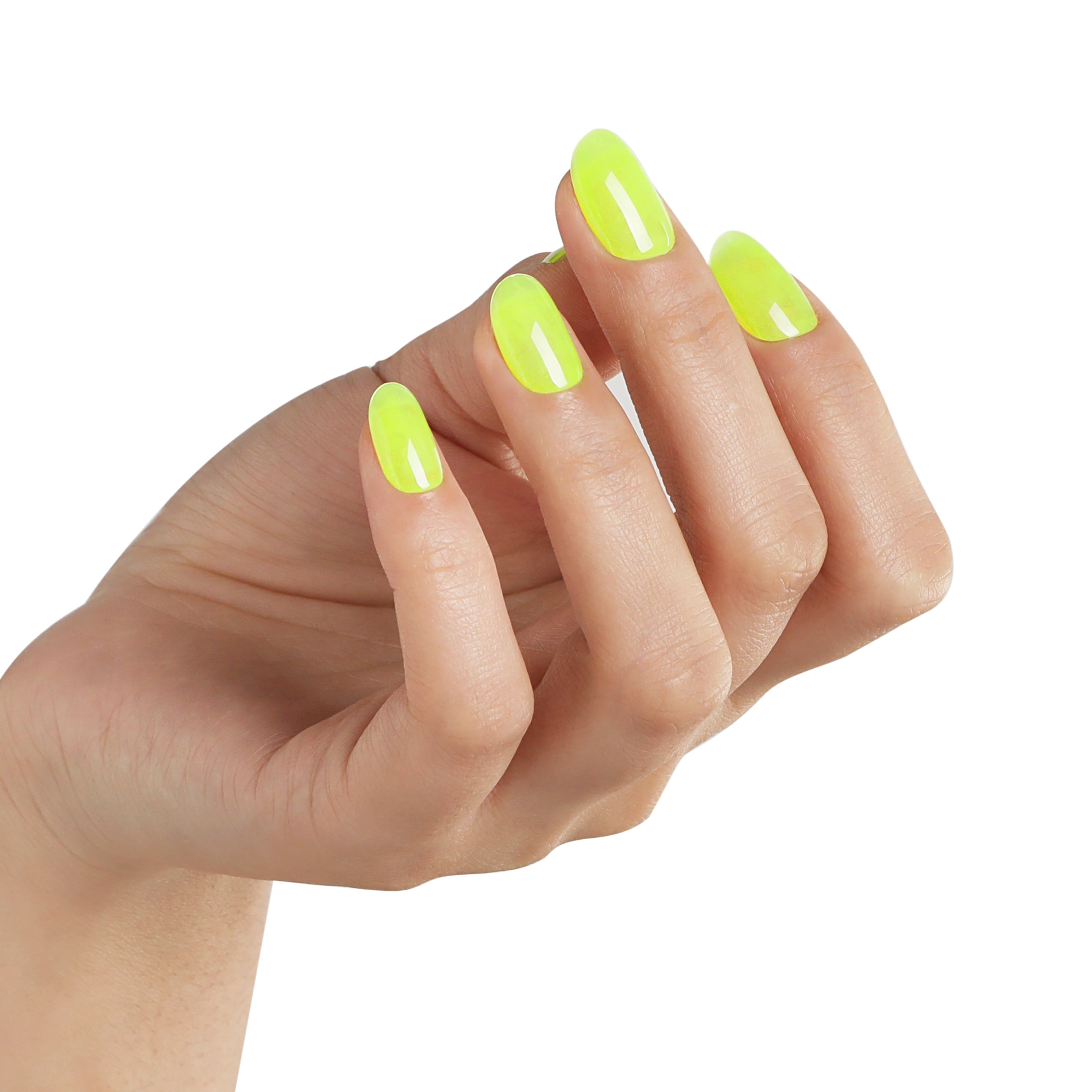 Yellow Tastic | See Through Neon Color | 10ml Gel Polish - BLUESKY