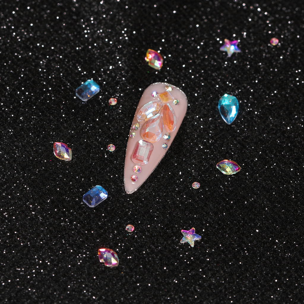 NAIL ART DECORATION  KIT - BLUESKY