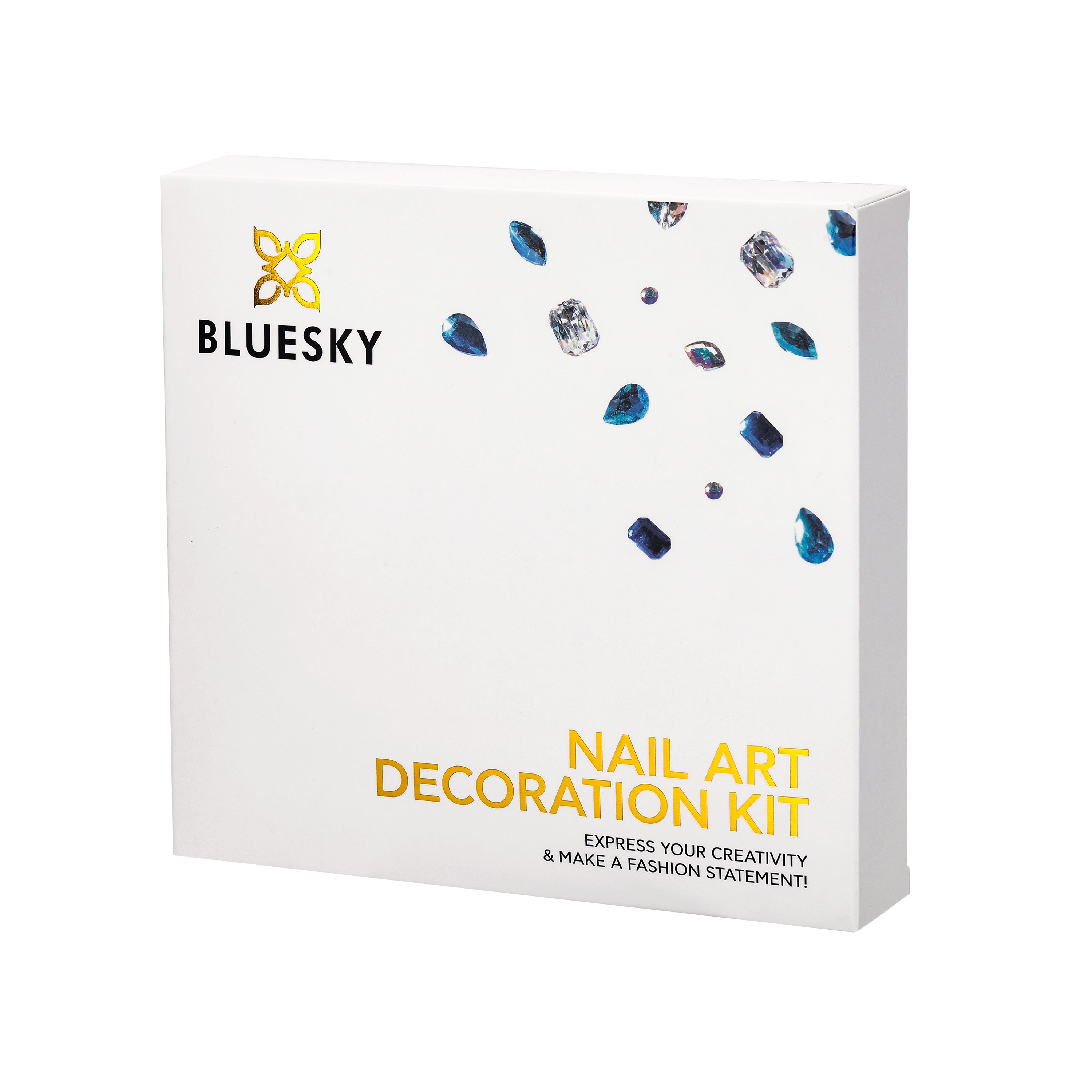 NAIL ART DECORATION  KIT - BLUESKY