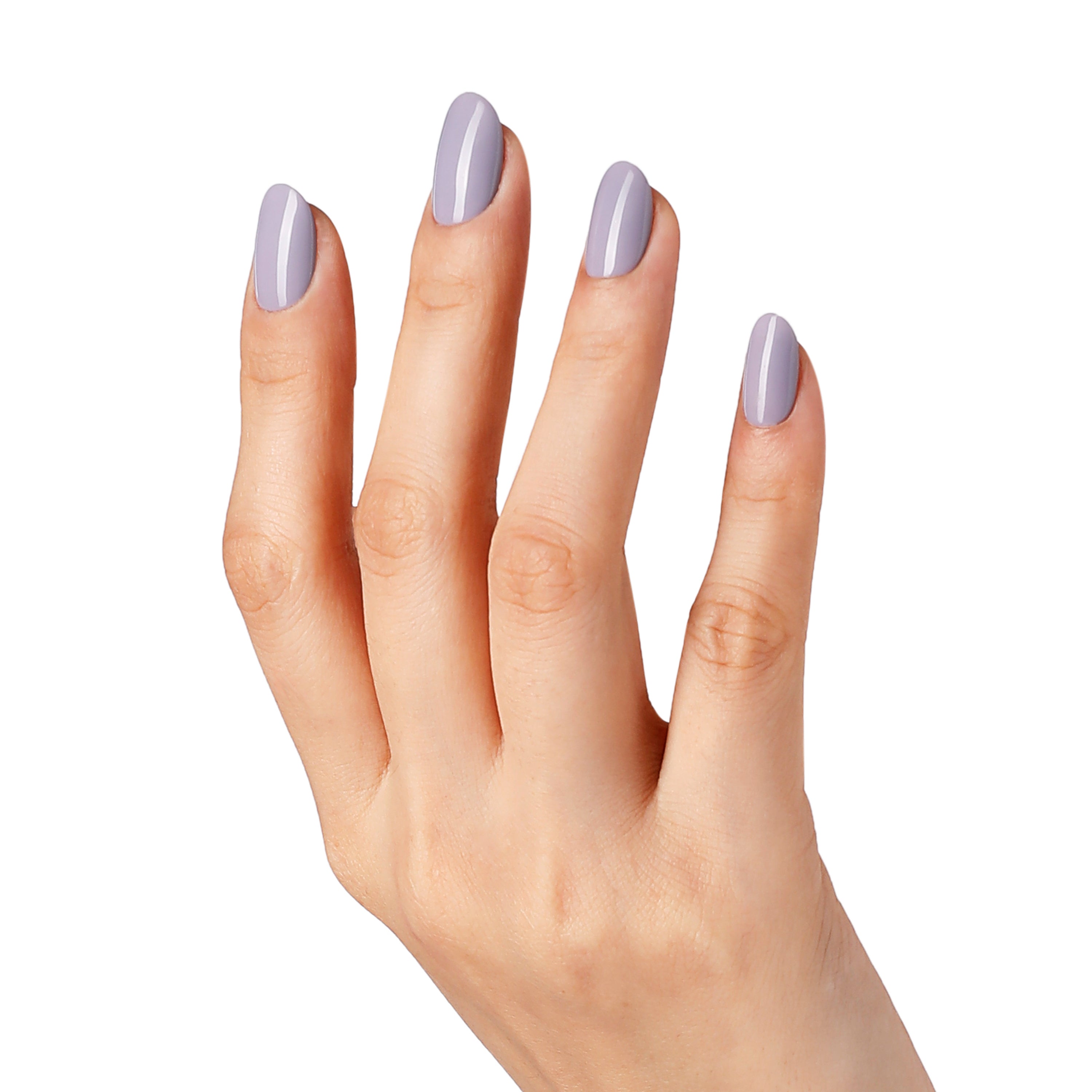 Mid Grey | Full Cover Purple Color | 10ml Gel Polish - BLUESKY