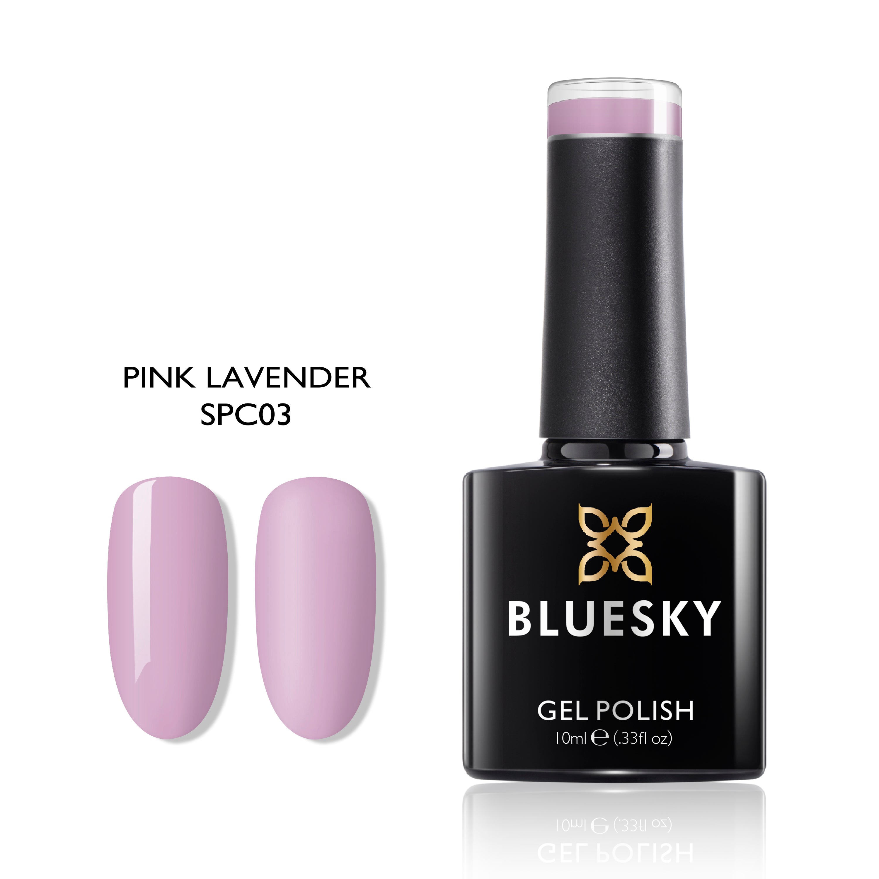 Pink Lavender | Full Cover Purple Color | 10ml Gel Polish - BLUESKY