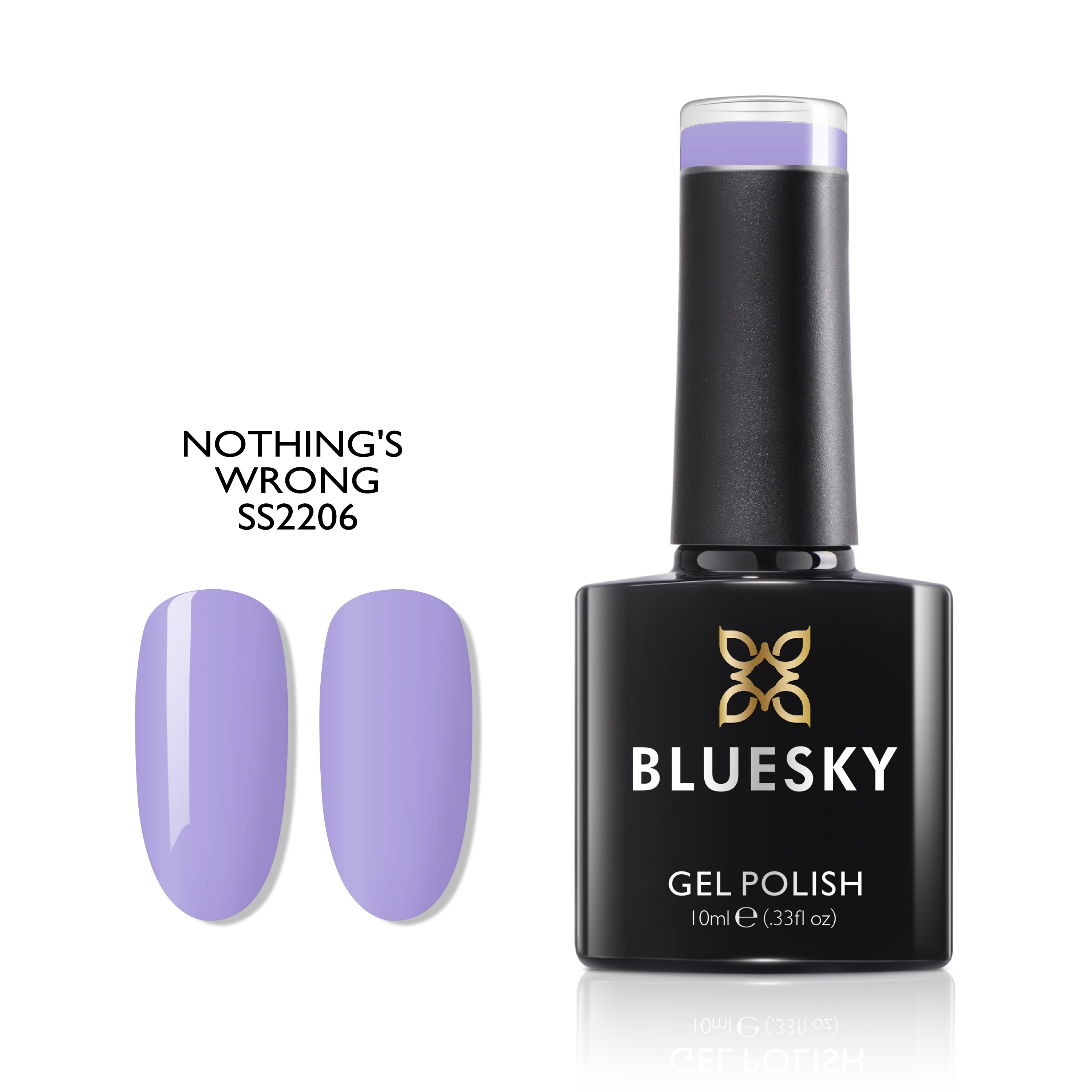 Spring 2022 | Nothing's Wrong | Purple Color | 10ml Gel Polish - BLUESKY