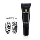 Black | Stamping Gel | 8g Tube - BLUESKY