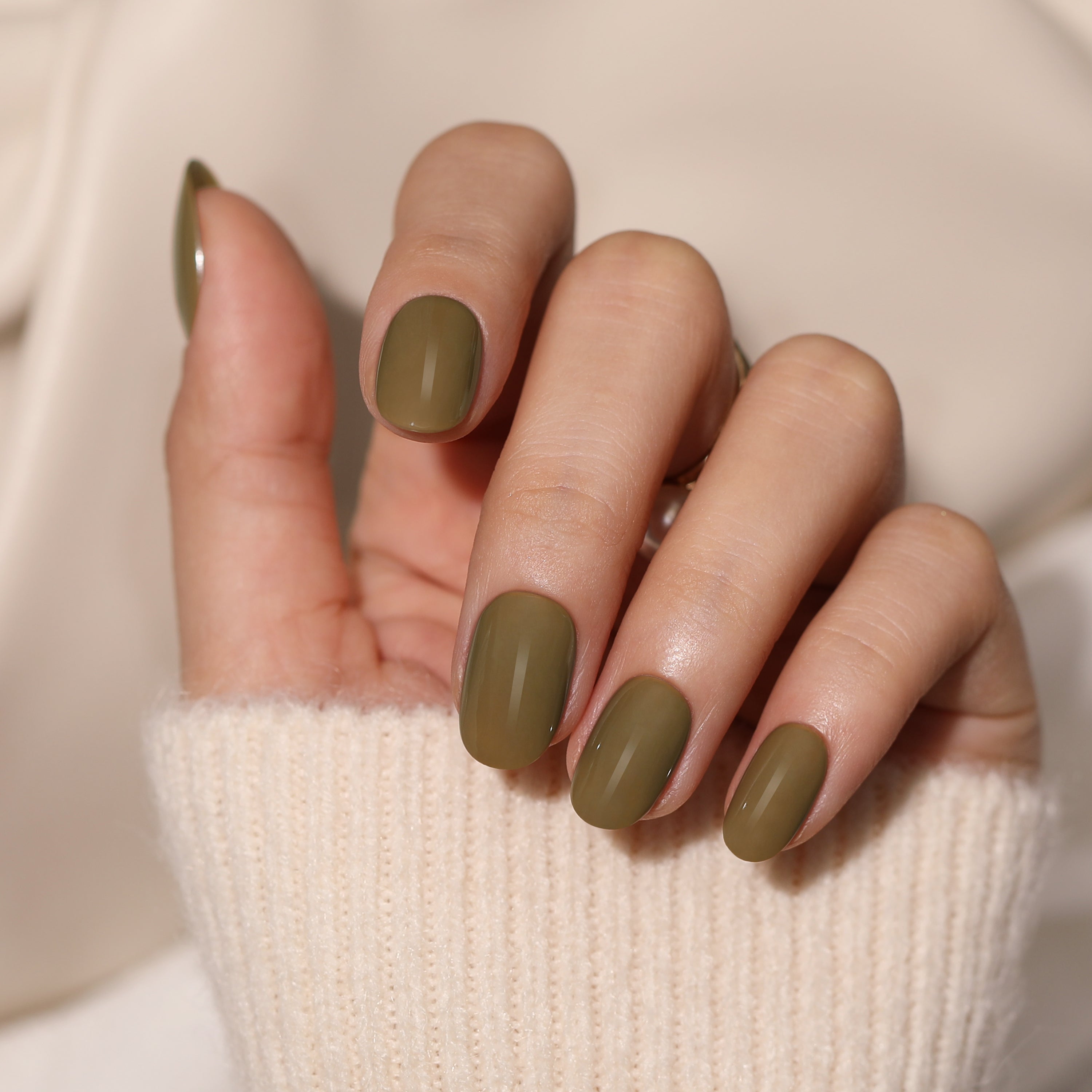 Move Forward | Olive Green Color | 10ml Gel Polish - BLUESKY